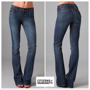 Citizens of Humanity Amber Mid Rise Bootcut Jeans